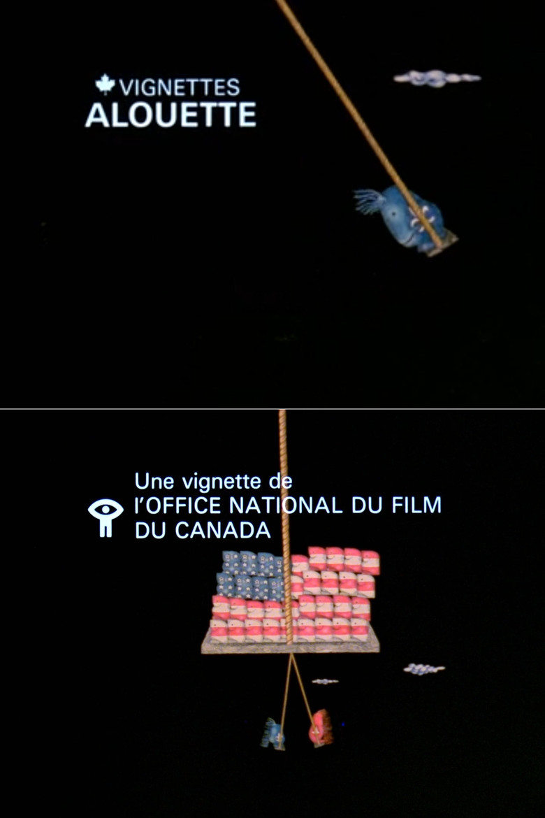 Canada Vignettes: Alouette poster background