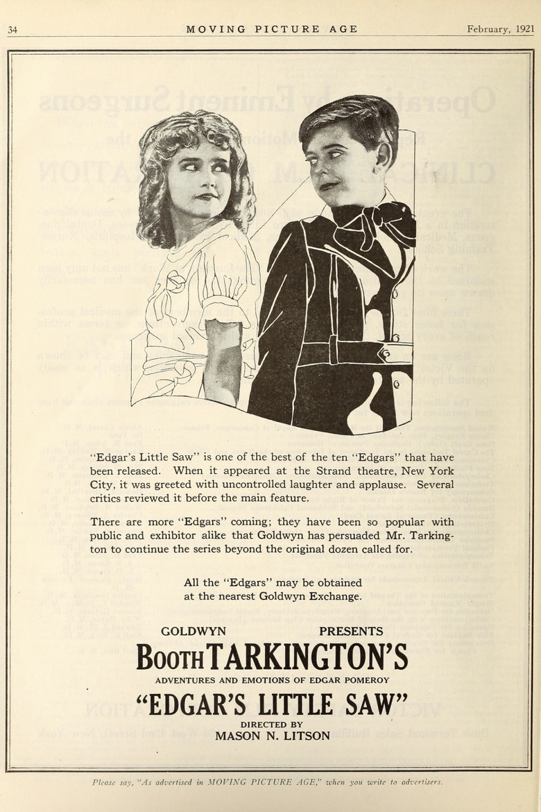 Edgar's Little Saw poster background