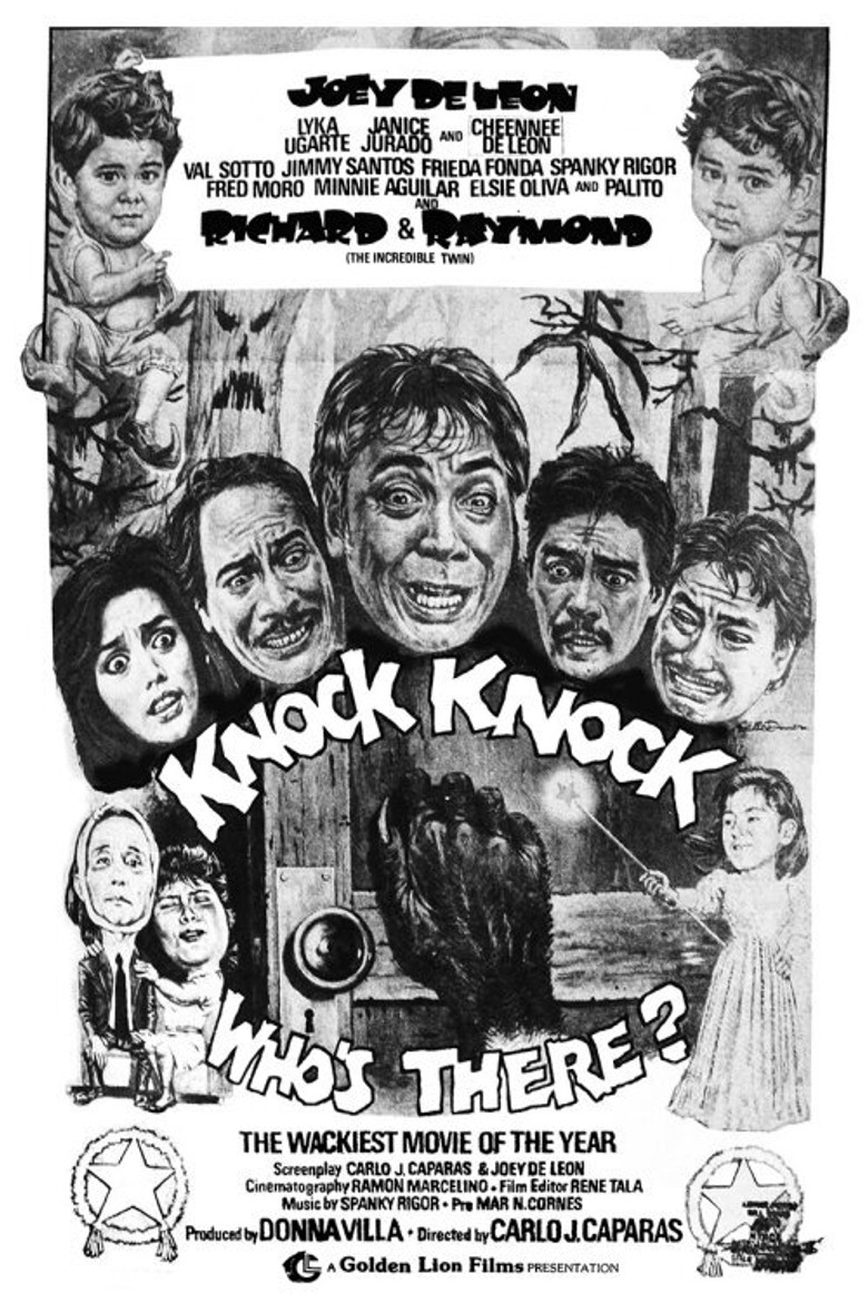 Knock Knock, Who's There? poster background