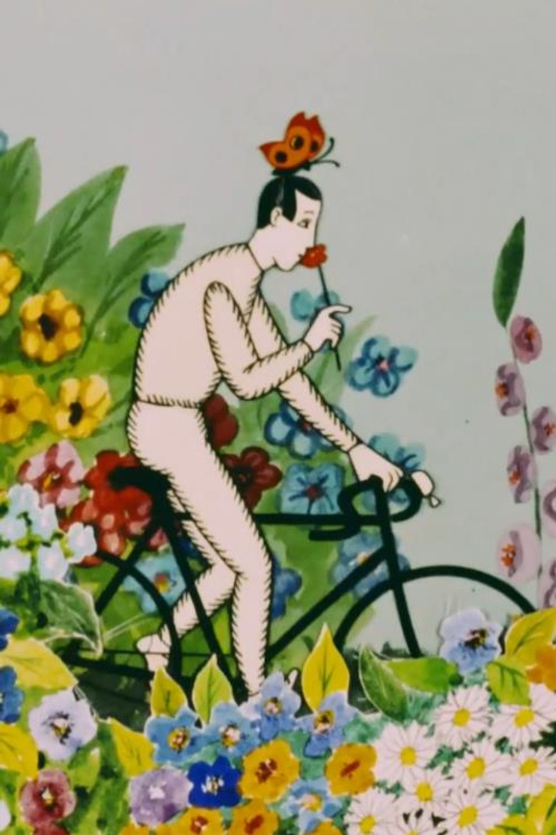 The Cyclist poster background