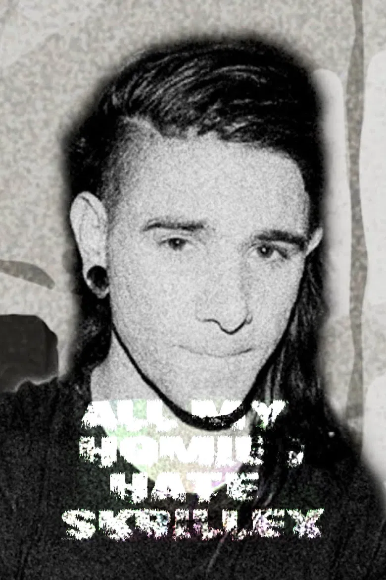 All My Homies Hate Skrillex poster background