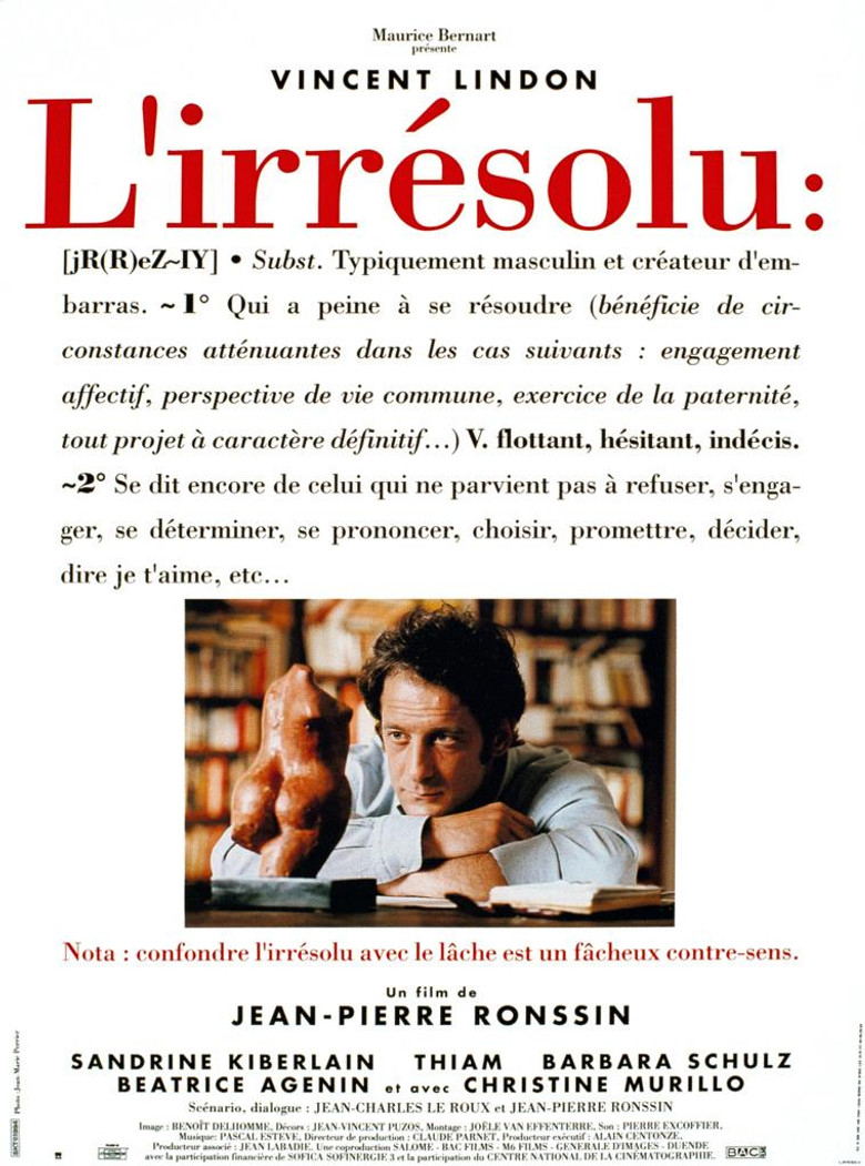 L'irrésolu poster background