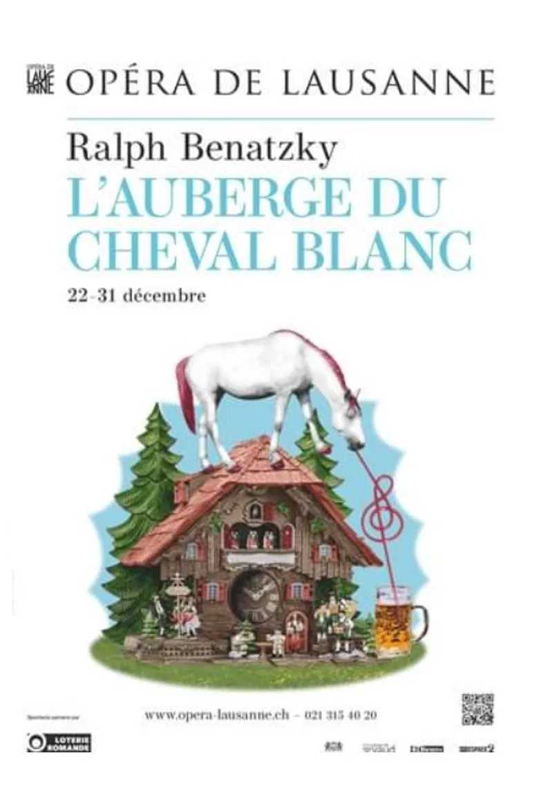 L’Auberge du Cheval Blanc - Opéra de Lausanne poster background