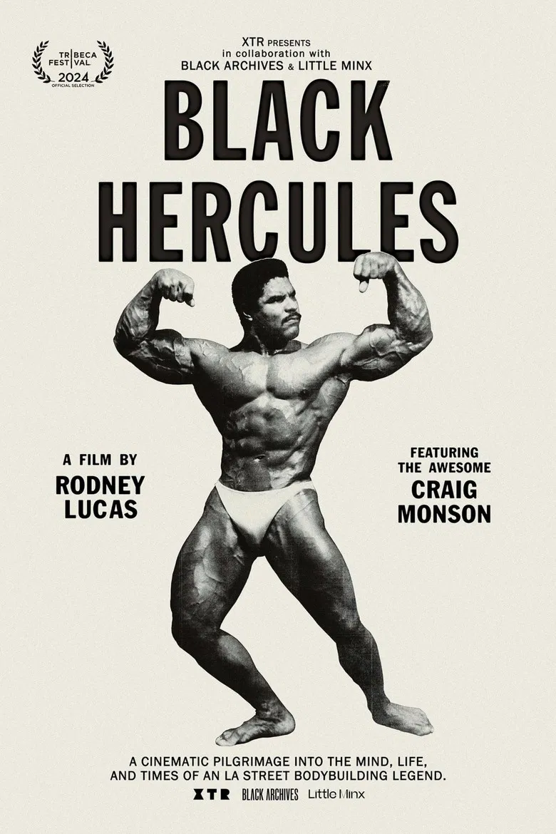 Black Hercules poster background