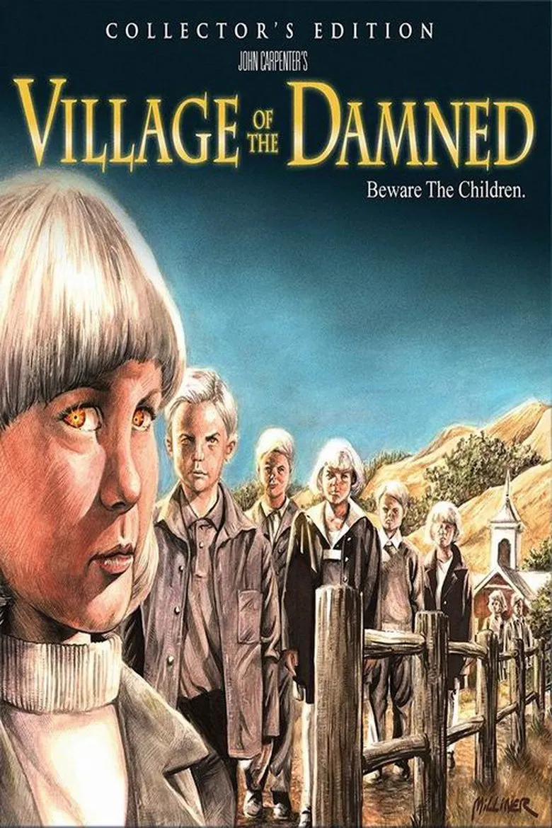 It Takes a Village: The Making of Village of the Damned poster background