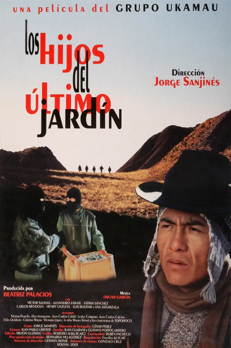 Los hijos del último jardín poster background