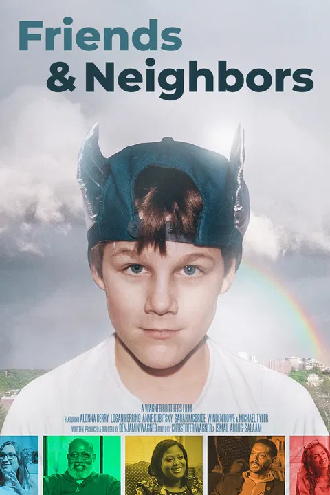 Friends & Neighbors poster background