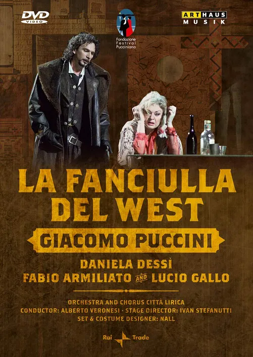 Puccini: La Fanciulla del West (Torre del Lago) poster background