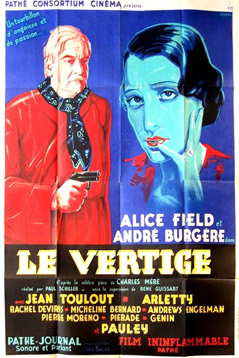 Le vertige poster background