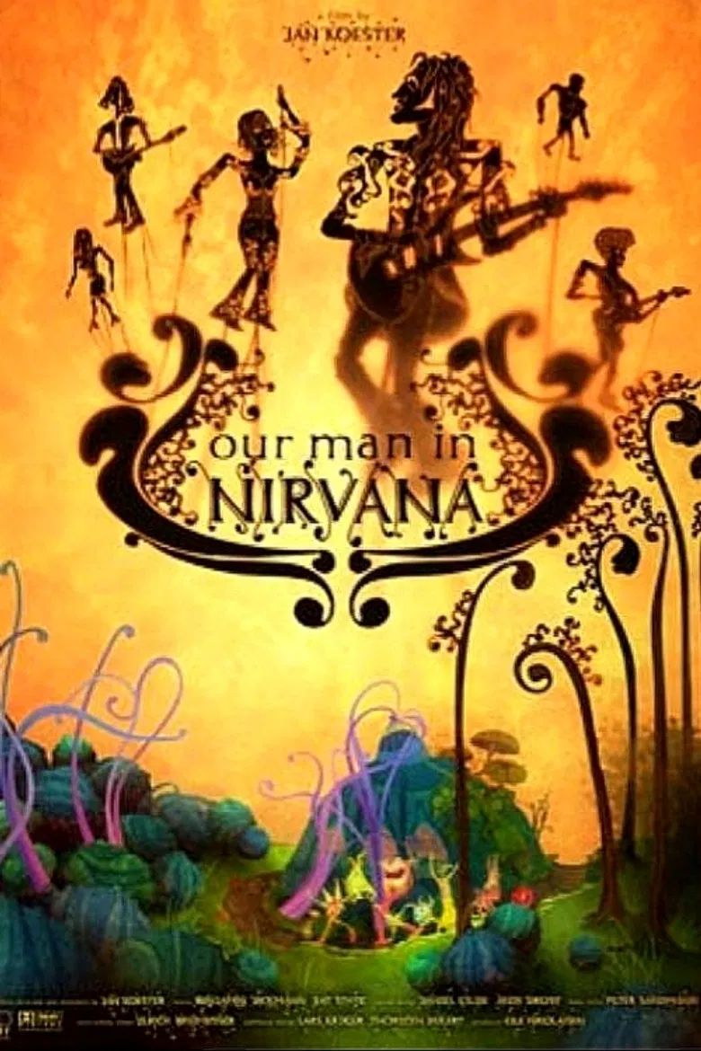 Our Man in Nirvana poster background