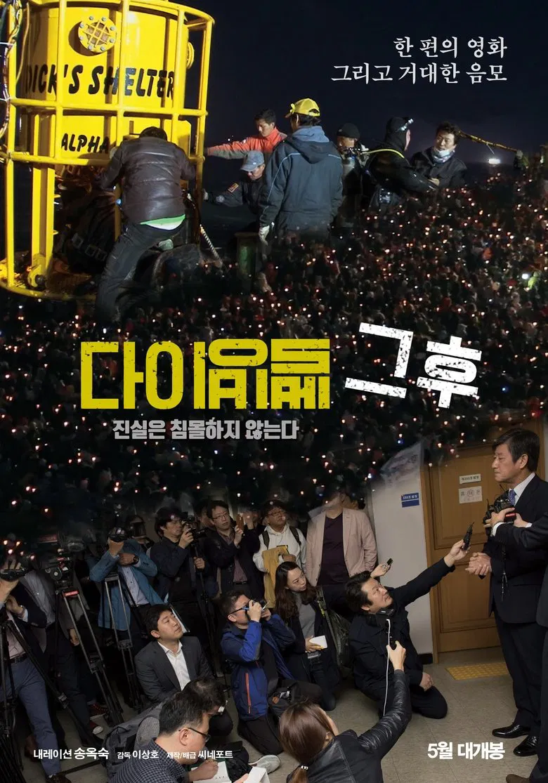 After Diving Bell poster background