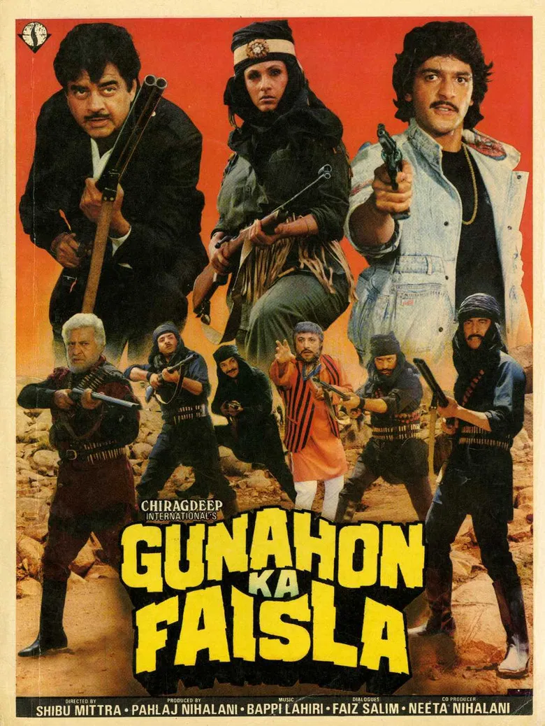 Gunahon Ka Faisla poster background