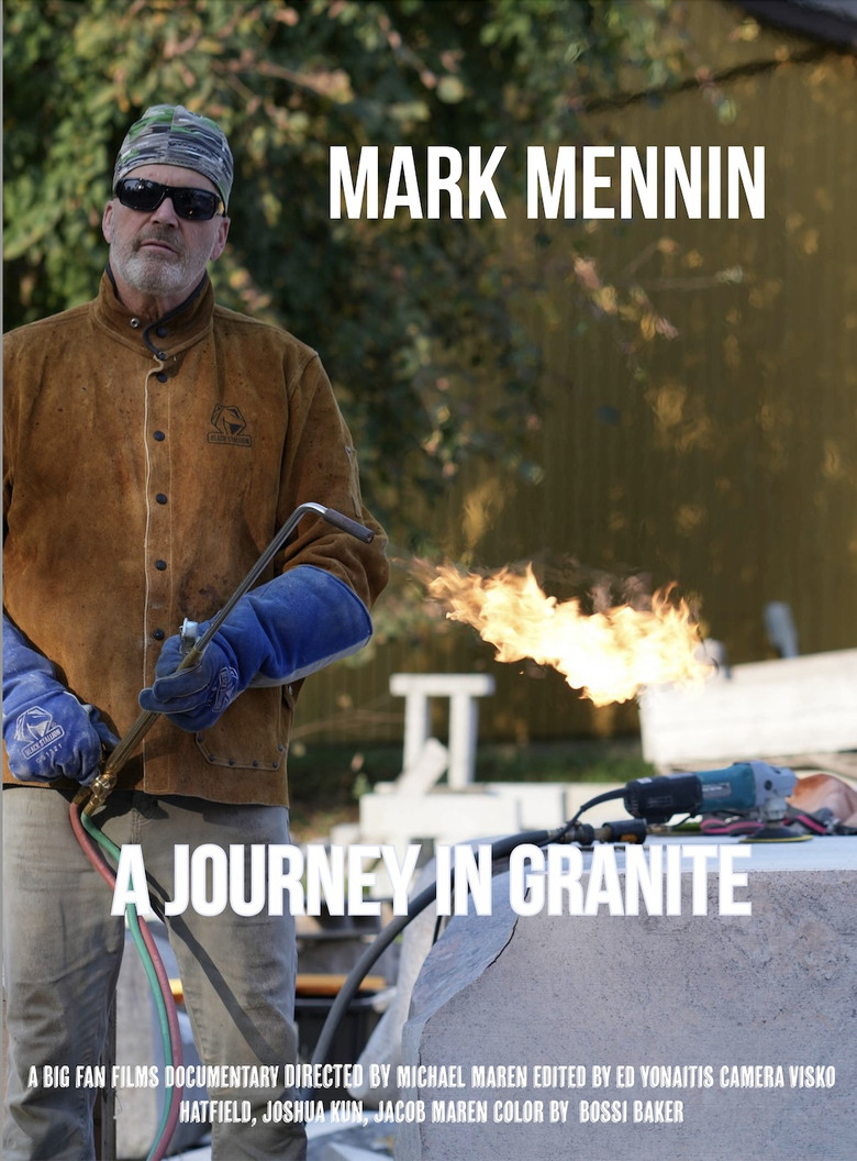 Mark Mennin: A Journey in Granite poster background