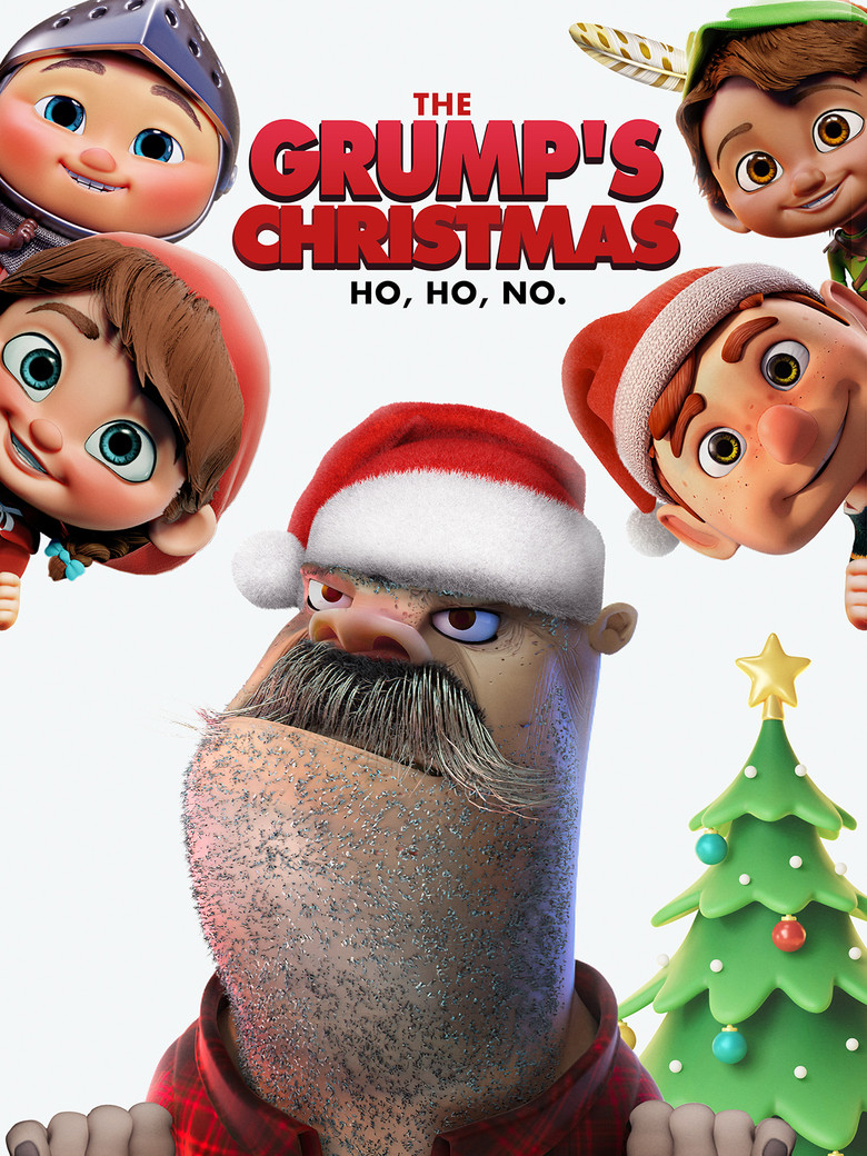 The Grump's Christmas poster background