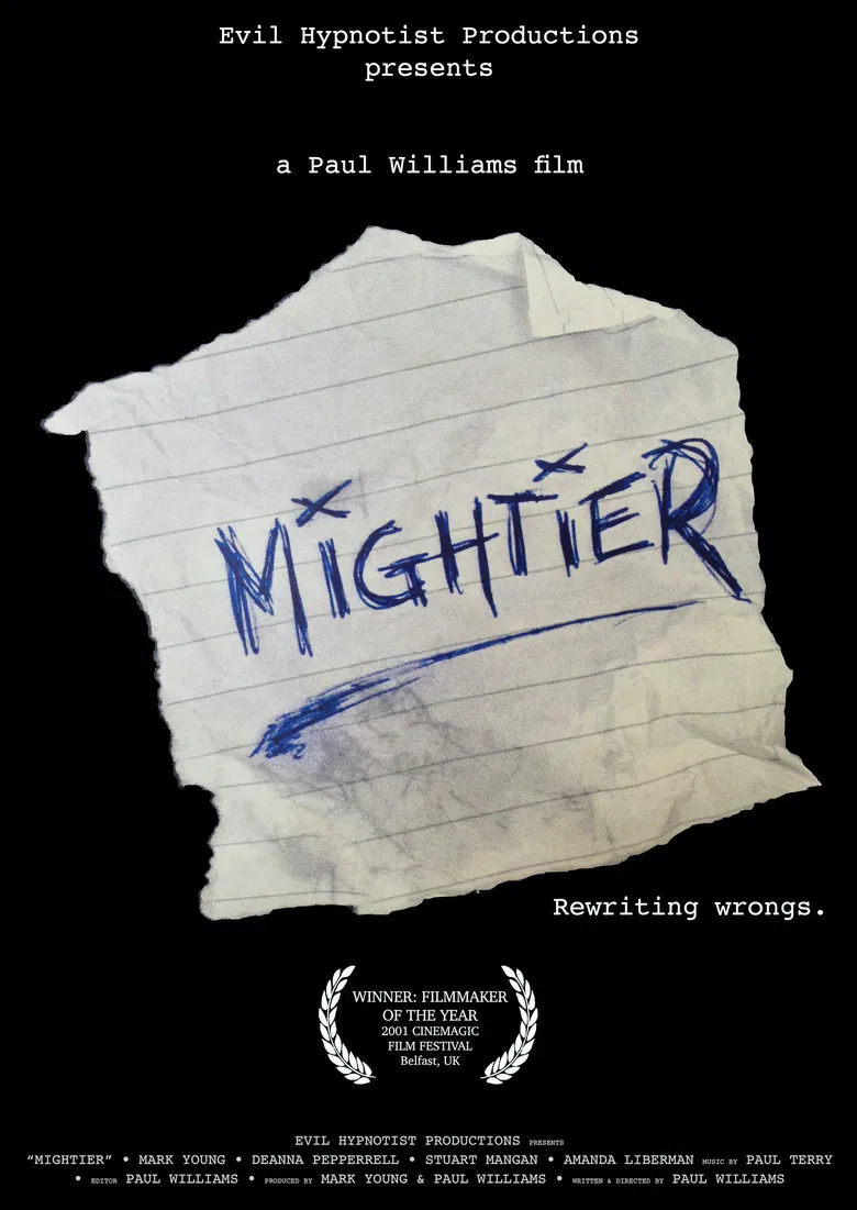 Mightier poster background