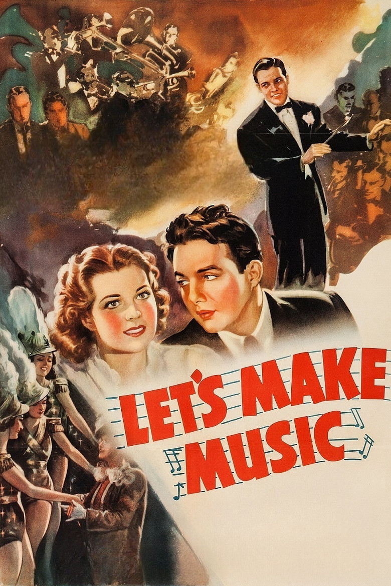 Let's Make Music poster background