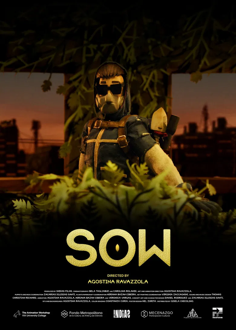 Sow poster background