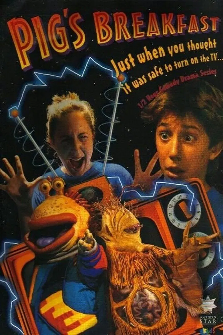 Pig's Breakfast poster background