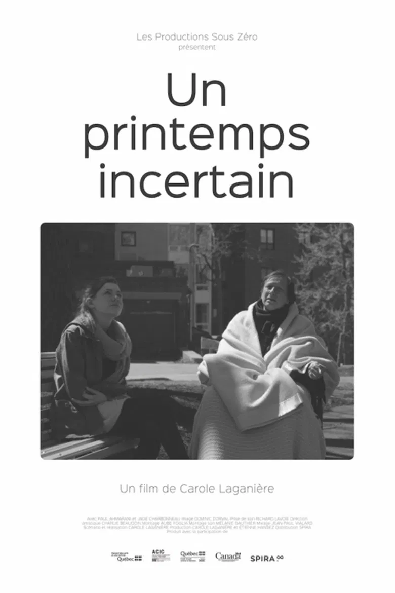 Un printemps incertain poster background