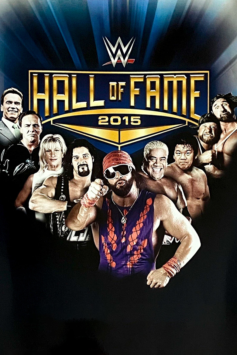 WWE Hall of Fame 2015 poster background