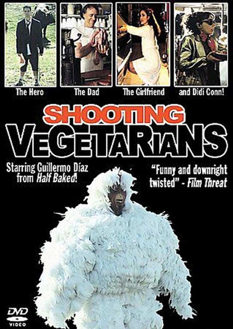 Shooting Vegetarians poster background