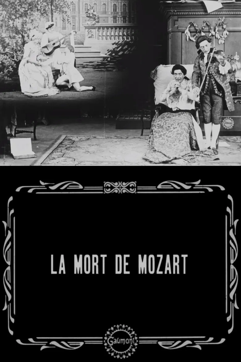 The Death of Mozart poster background