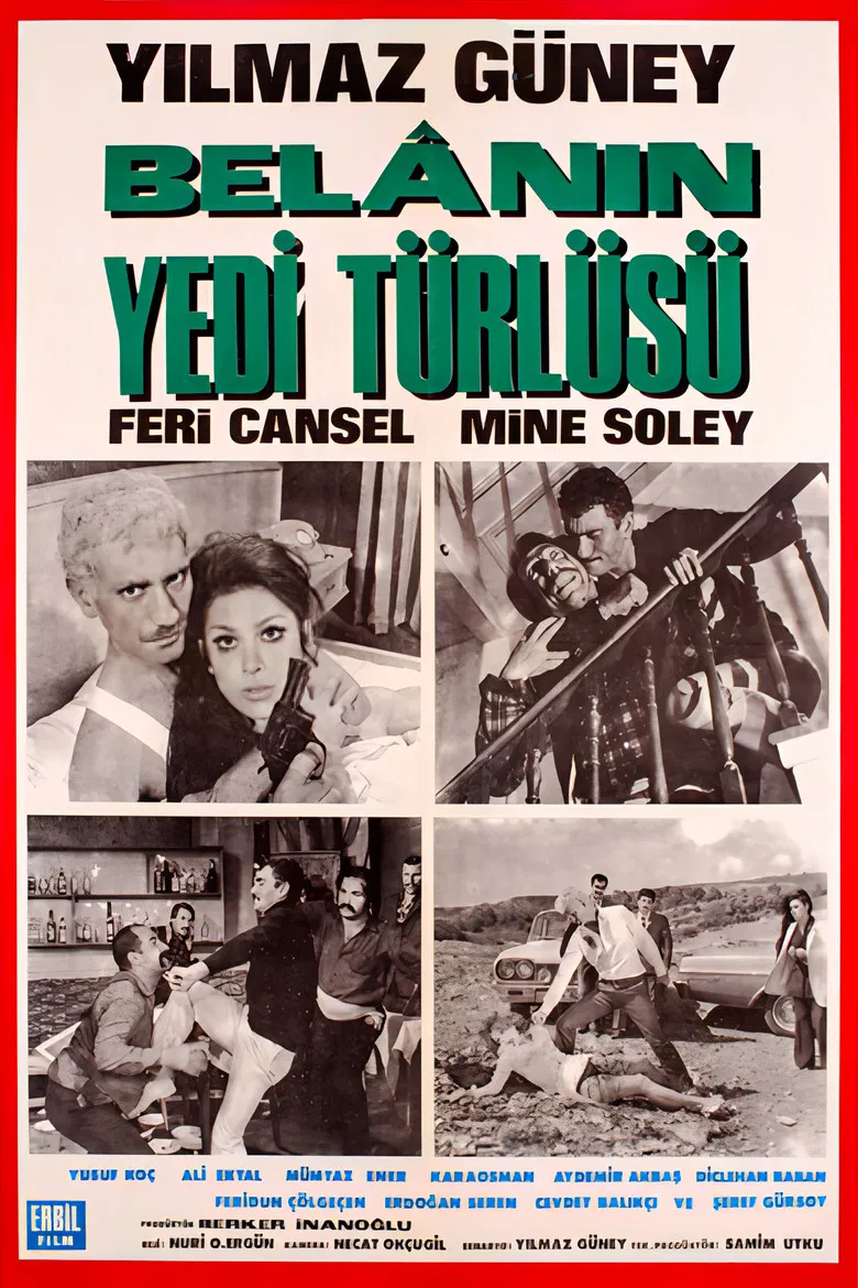Belanın Yedi Türlüsü poster background