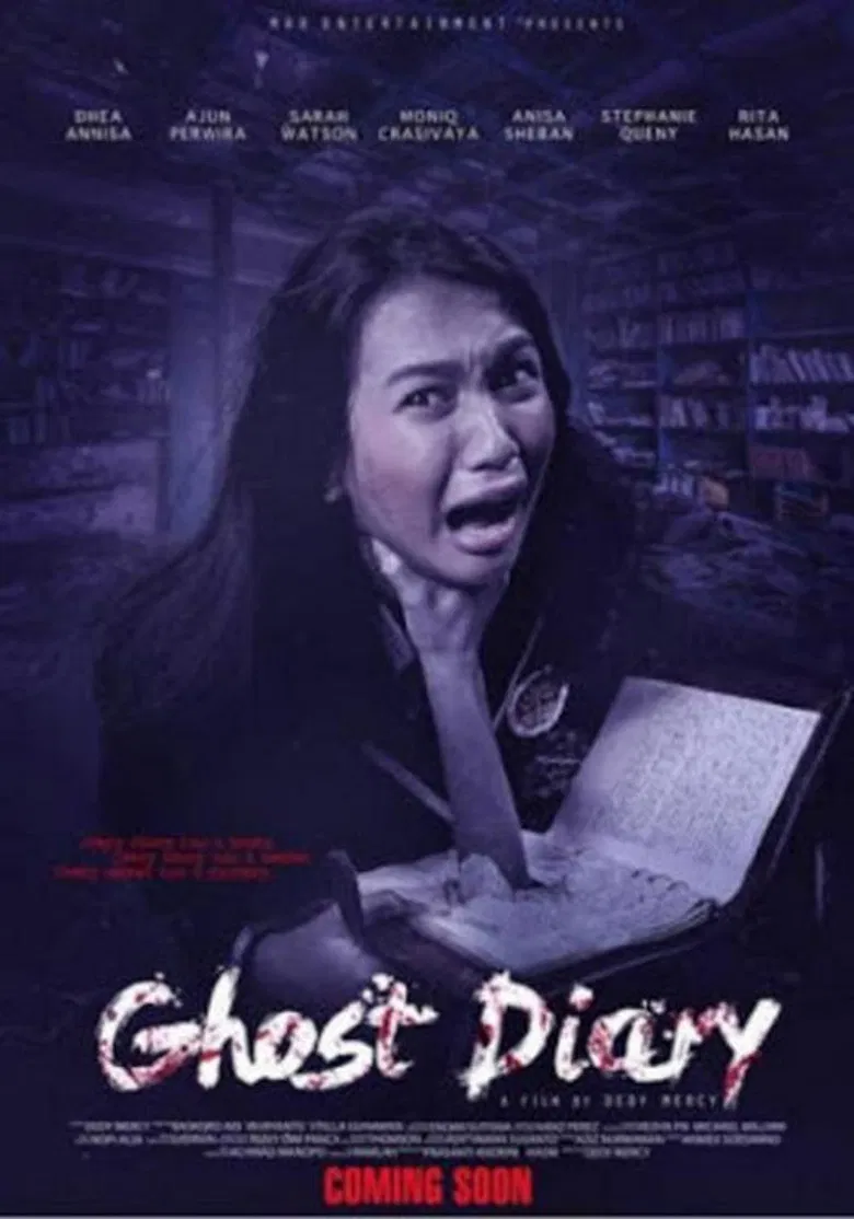 Ghost Diary poster background