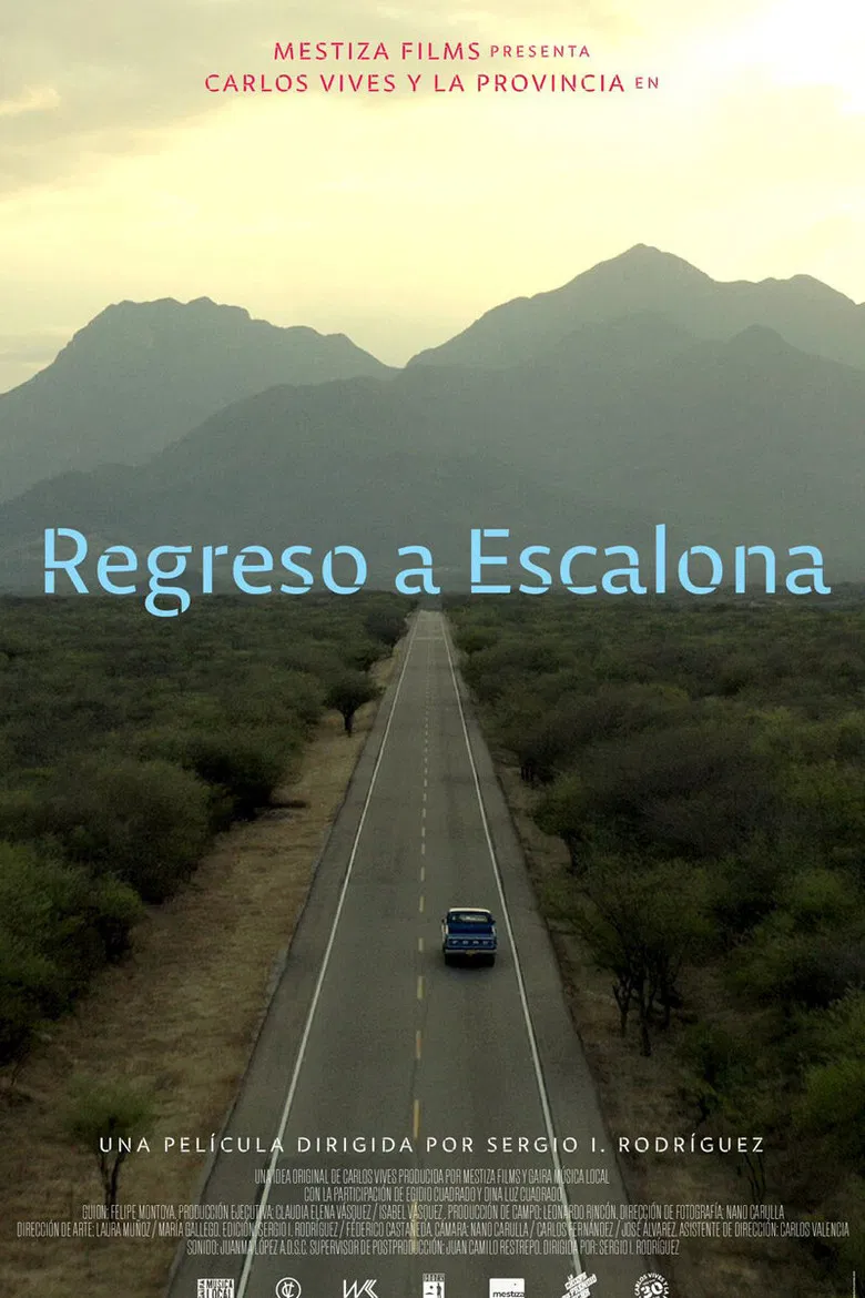 Back to Escalona poster background