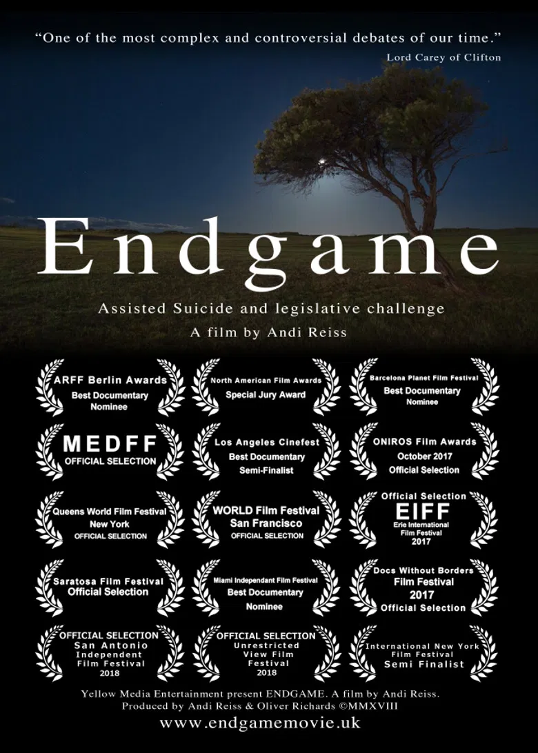 Endgame: Assisted Suicide and Legislation poster background