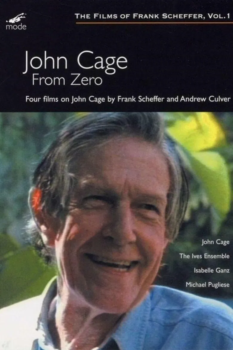 John Cage: From Zero poster background