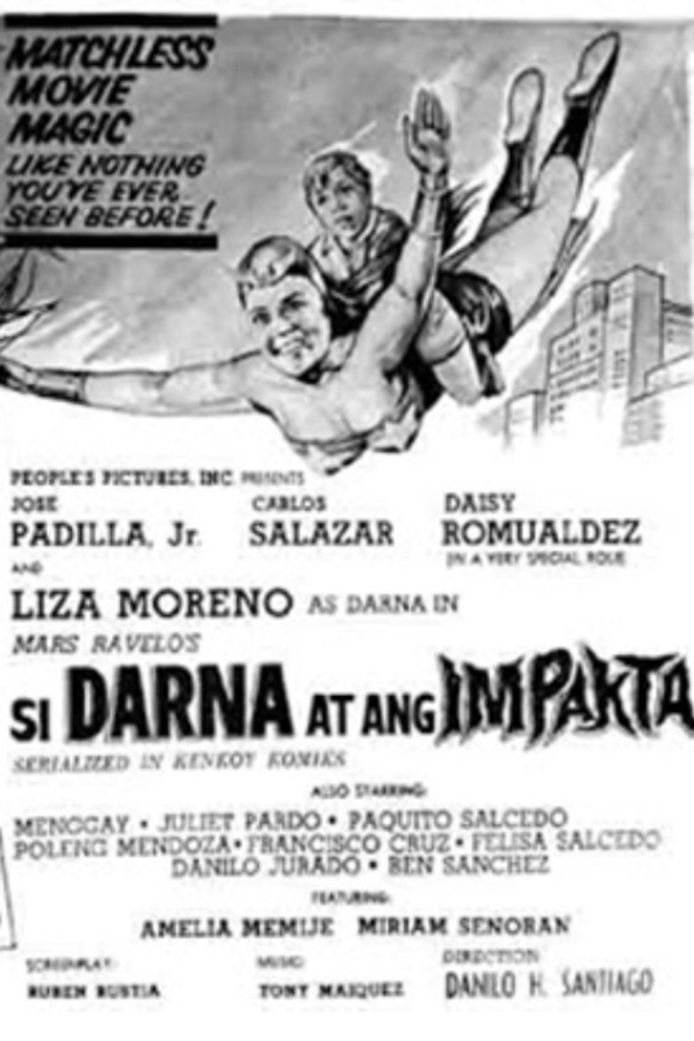Si Darna at Ang Impakta poster background