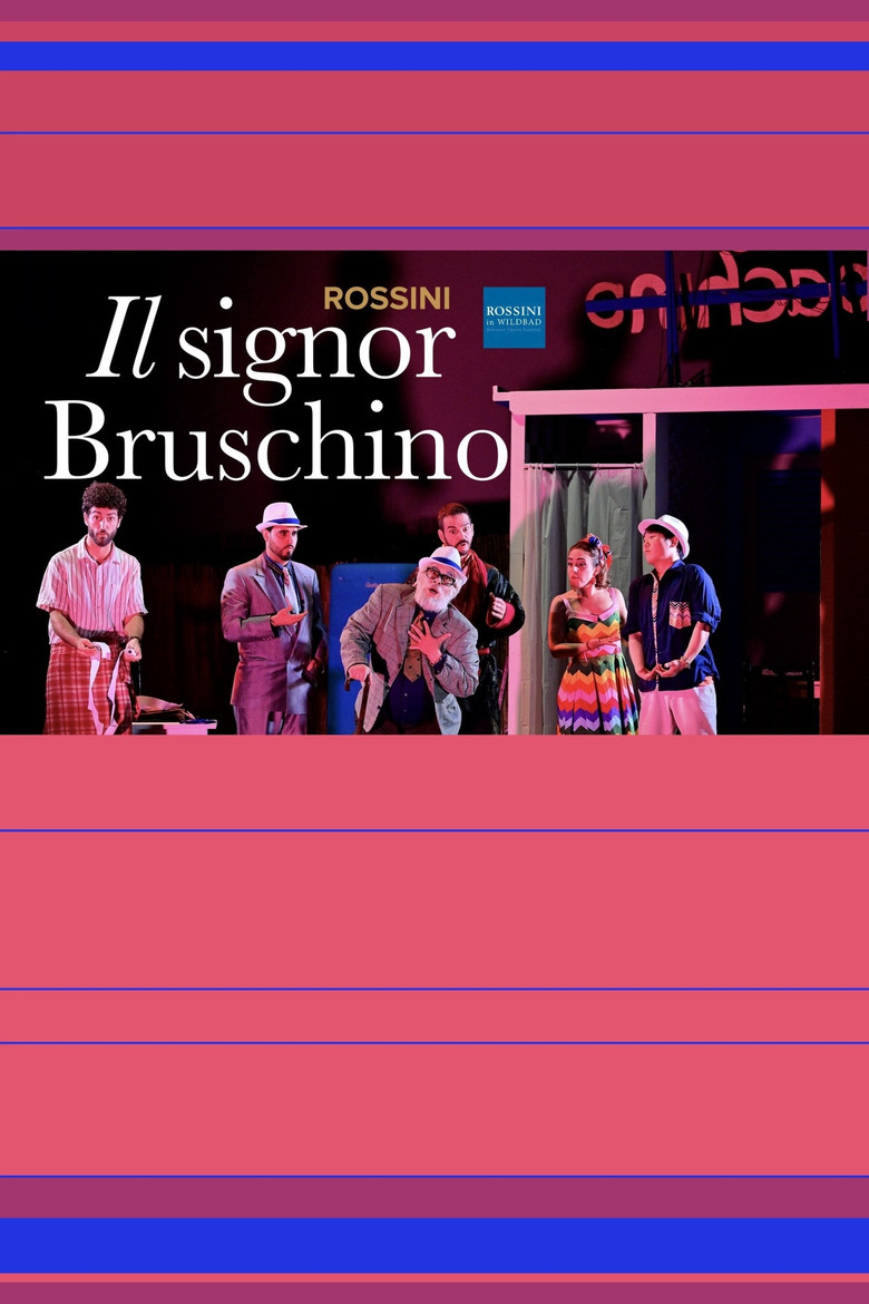 Il Signor Bruschino - Rossini in Wildbad poster background