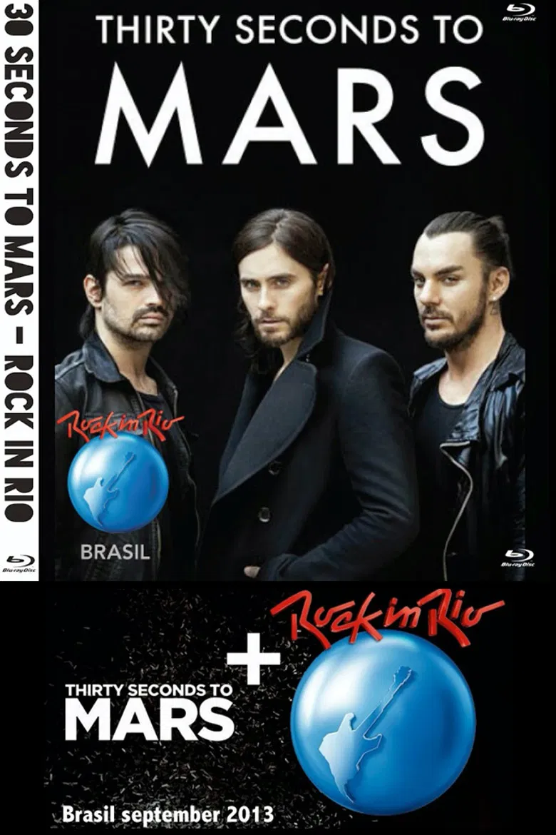 30 Seconds To Mars | Rock In Rio 2013 poster background