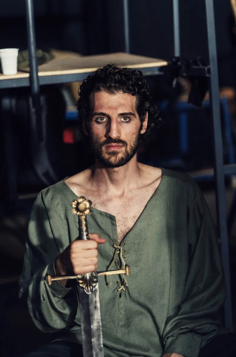 The Quest Beggins poster background