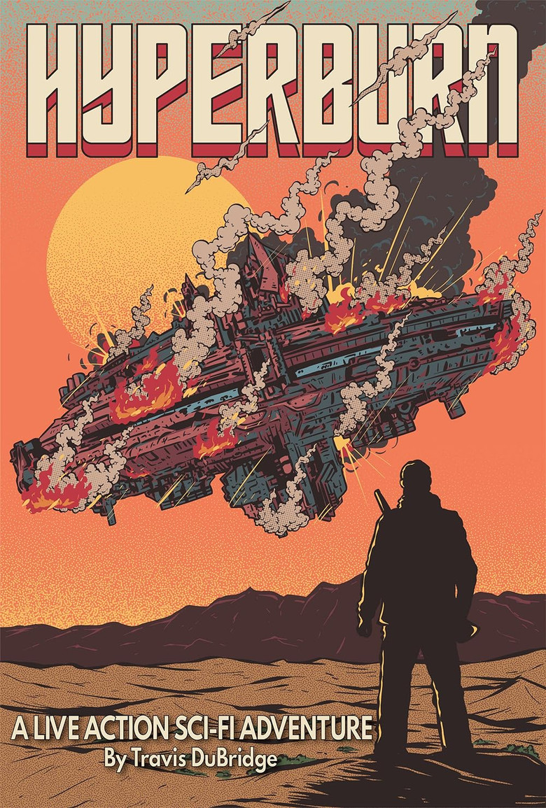 Hyperburn poster background