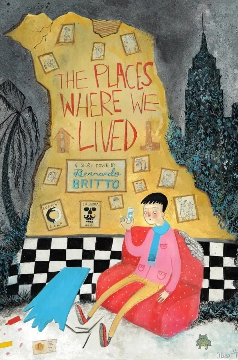 The Places Where We Lived poster background