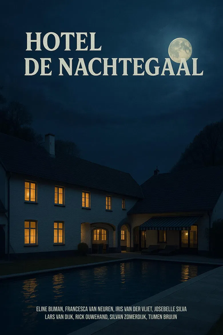 Hotel de Nachtegaal poster background