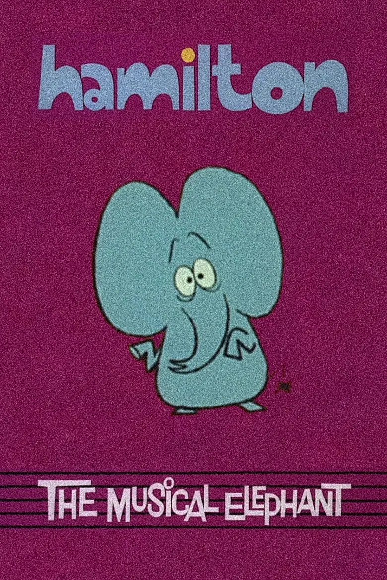 Hamilton the Musical Elephant poster background
