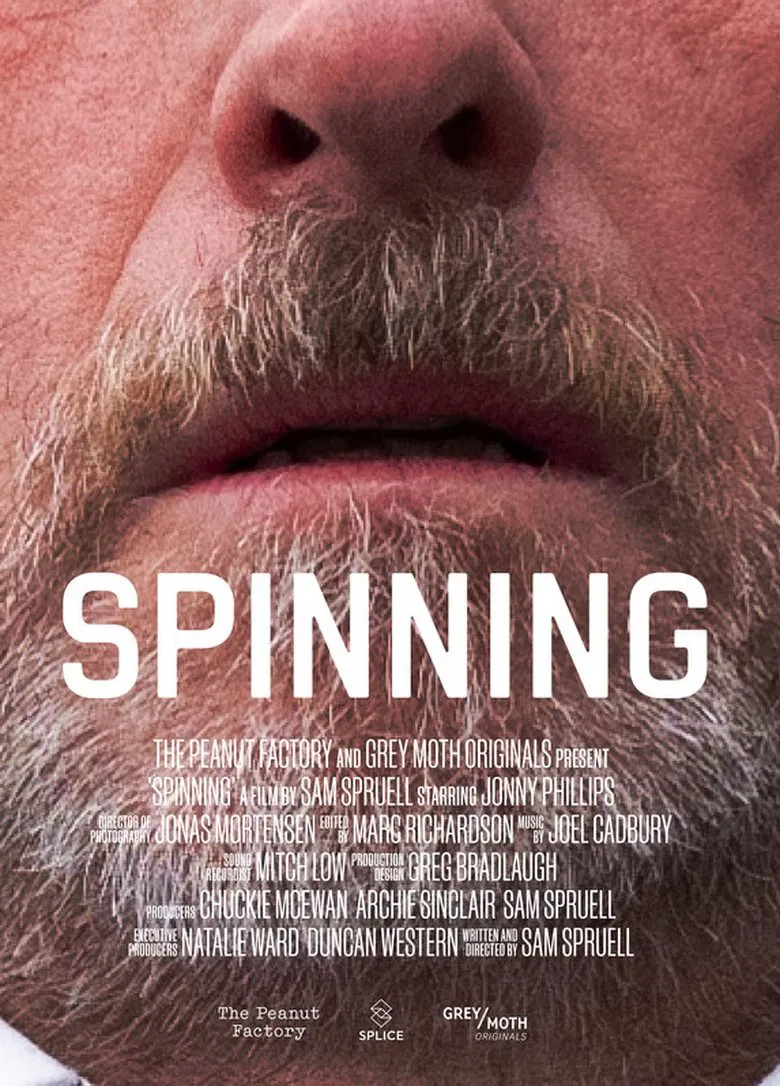 Spinning poster background