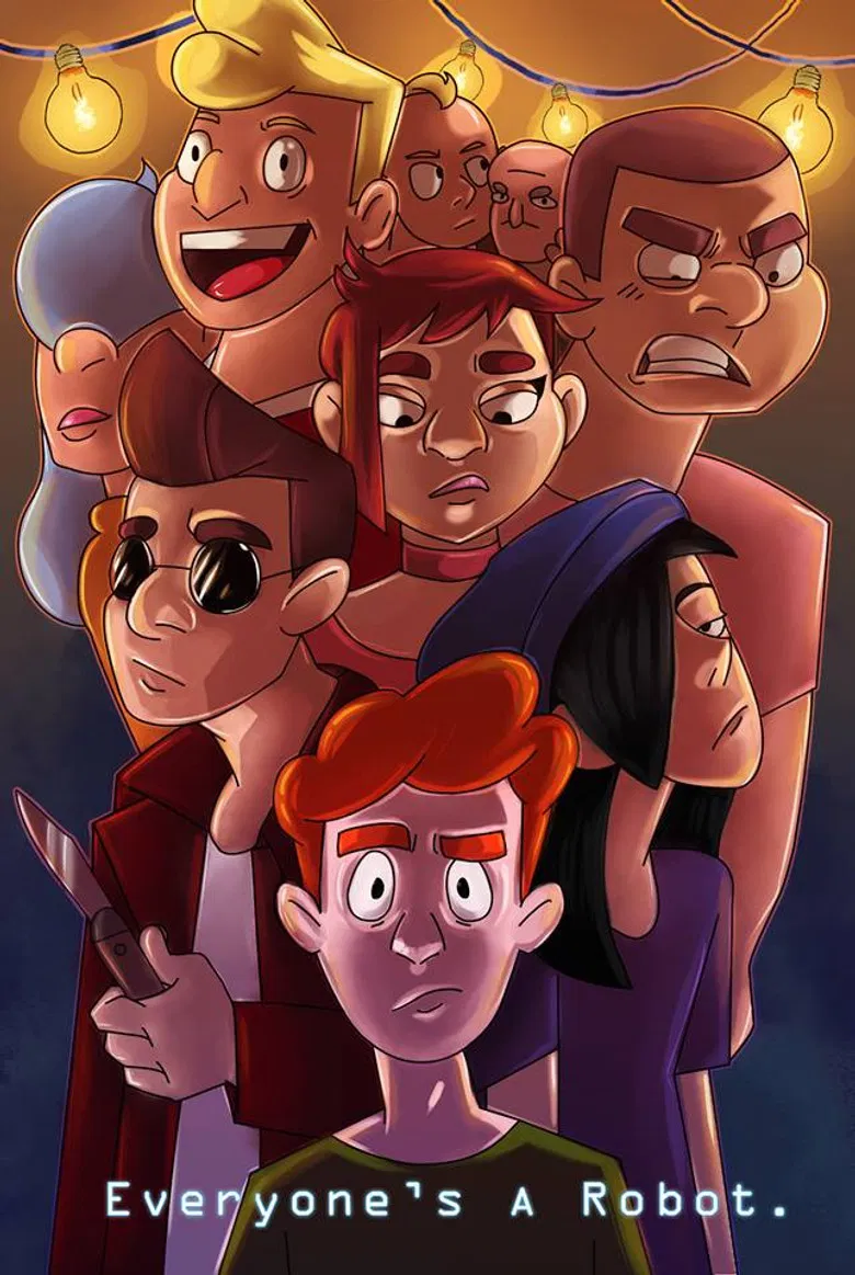 Everyone's a Robot poster background