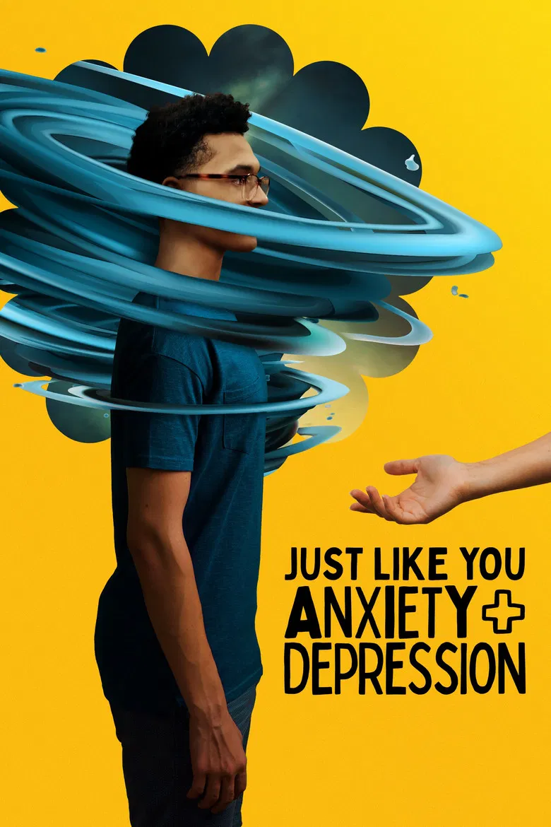 Just Like You: Anxiety + Depression poster background