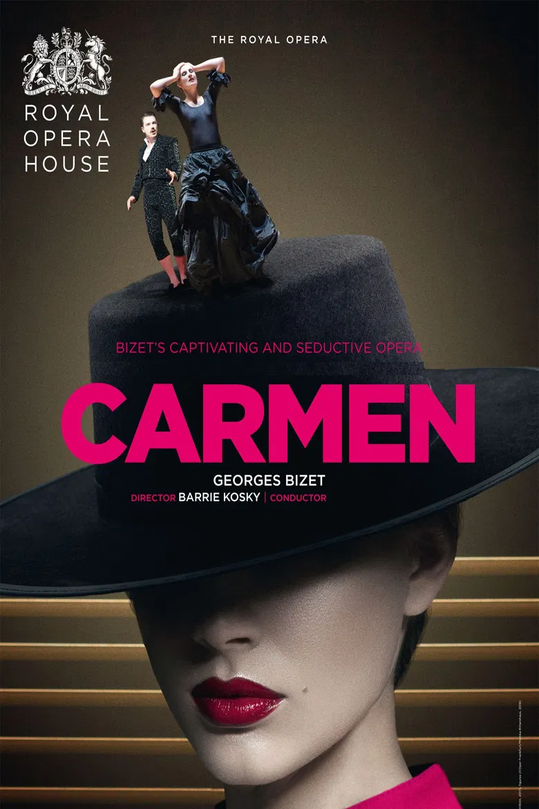 Royal Opera House: Carmen poster background