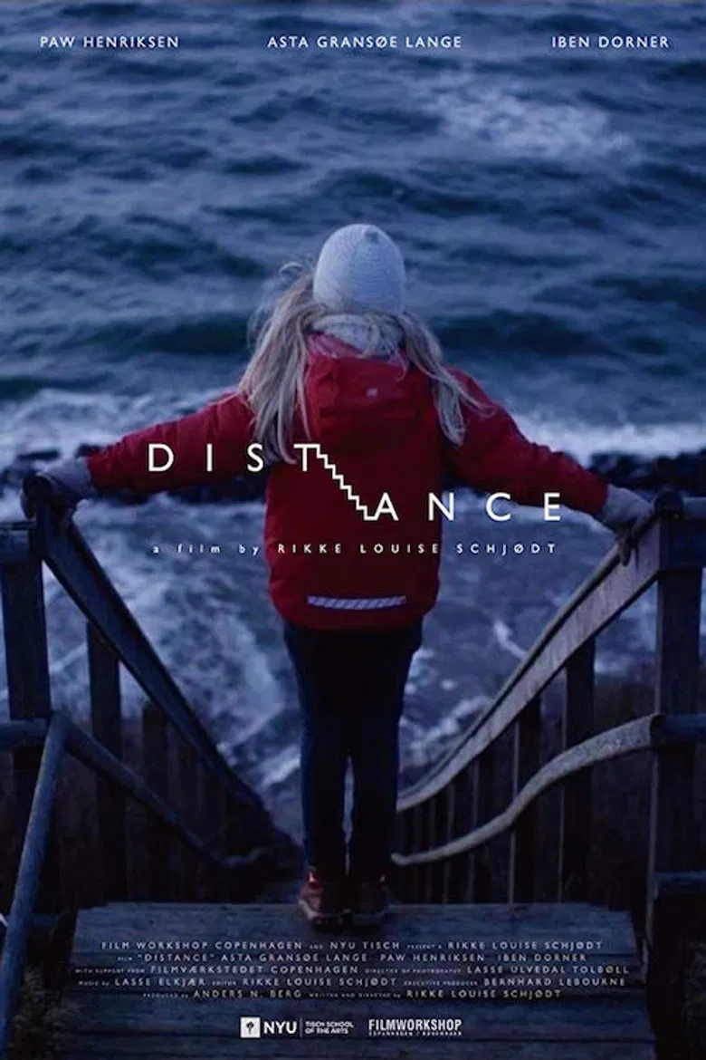 Distance poster background