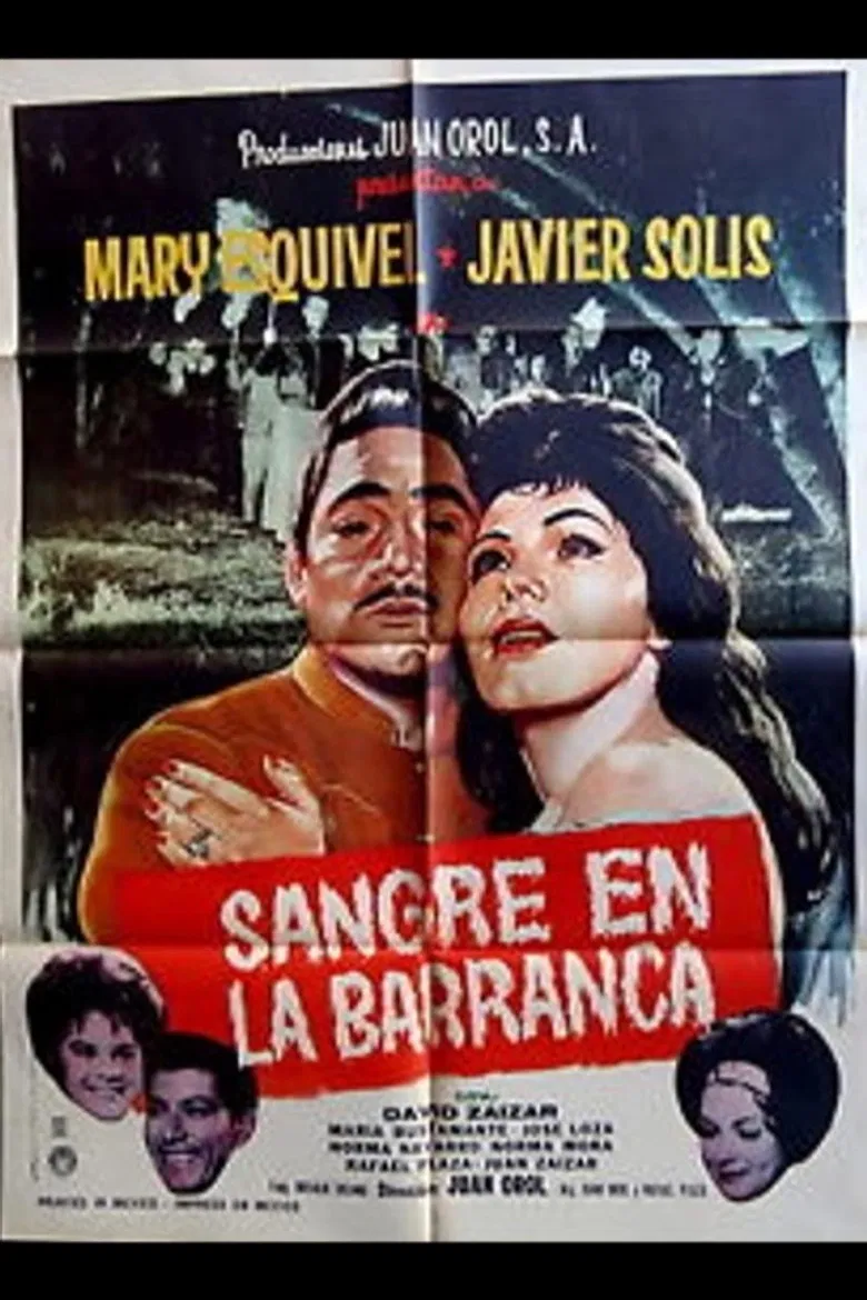 Sangre en la barranca poster background