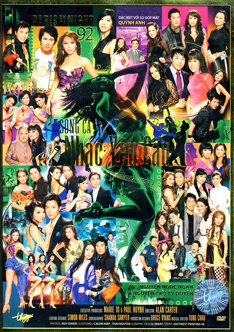 Paris By Night 92: Nhạc Yêu Cầu poster background