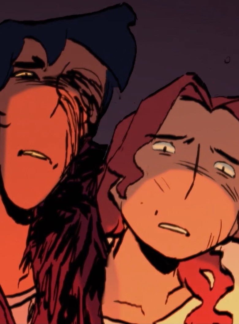 Ernestine & Delilah poster background