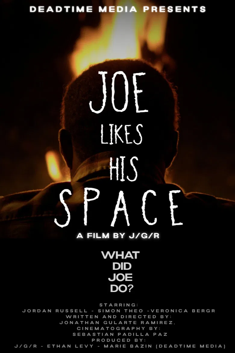 Joe Likes His Space poster background