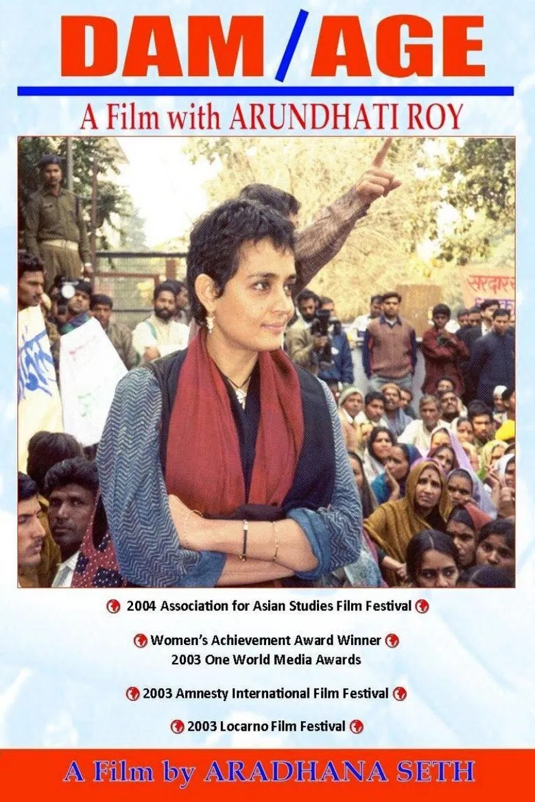 DAM/AGE: A Film with Arundhati Roy poster background