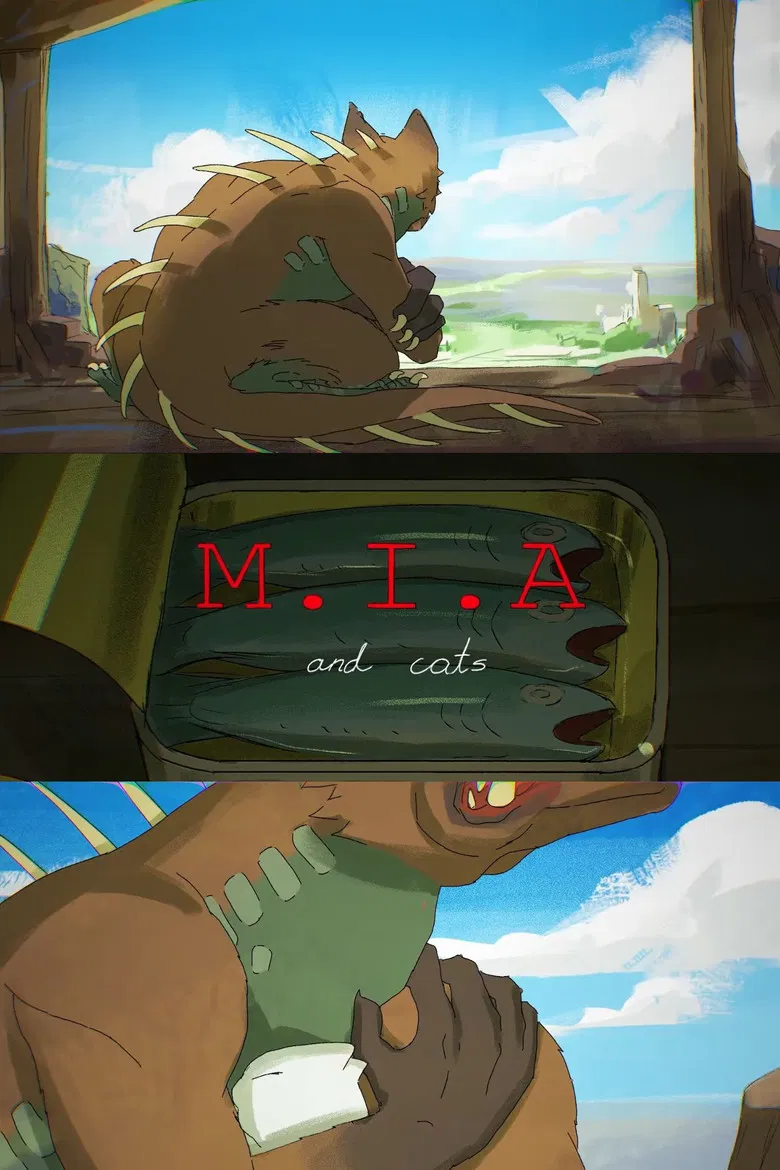 M.I.A and Cats poster background